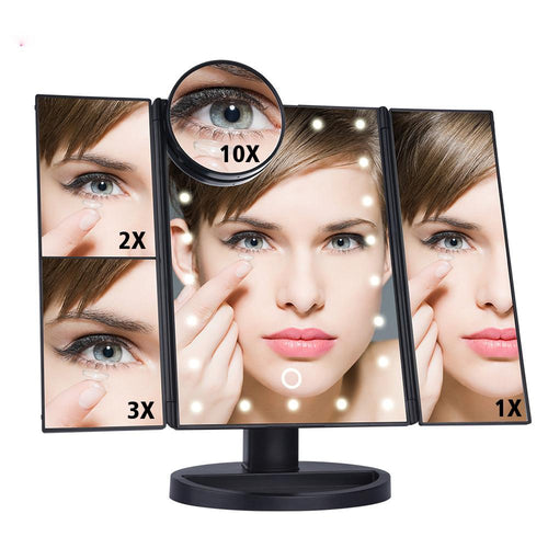 2018 HOT Touch Screen Led Light Makeup Mirror