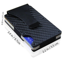 Load image into Gallery viewer, 2018 New Fashion Carbon Fiber Credit Card Holder