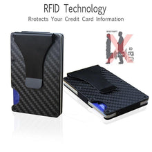 Load image into Gallery viewer, 2018 New Fashion Carbon Fiber Credit Card Holder