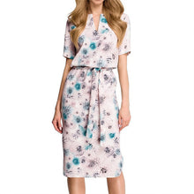 Load image into Gallery viewer, 2019 Hot Sale Women Midi Party Dresses Geometric Print Summer Boho Beach Dress