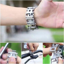 Load image into Gallery viewer, 29-IN-1 STAINLESS STEEL MULTI-FUNCTIONAL TOOLS BRACELET